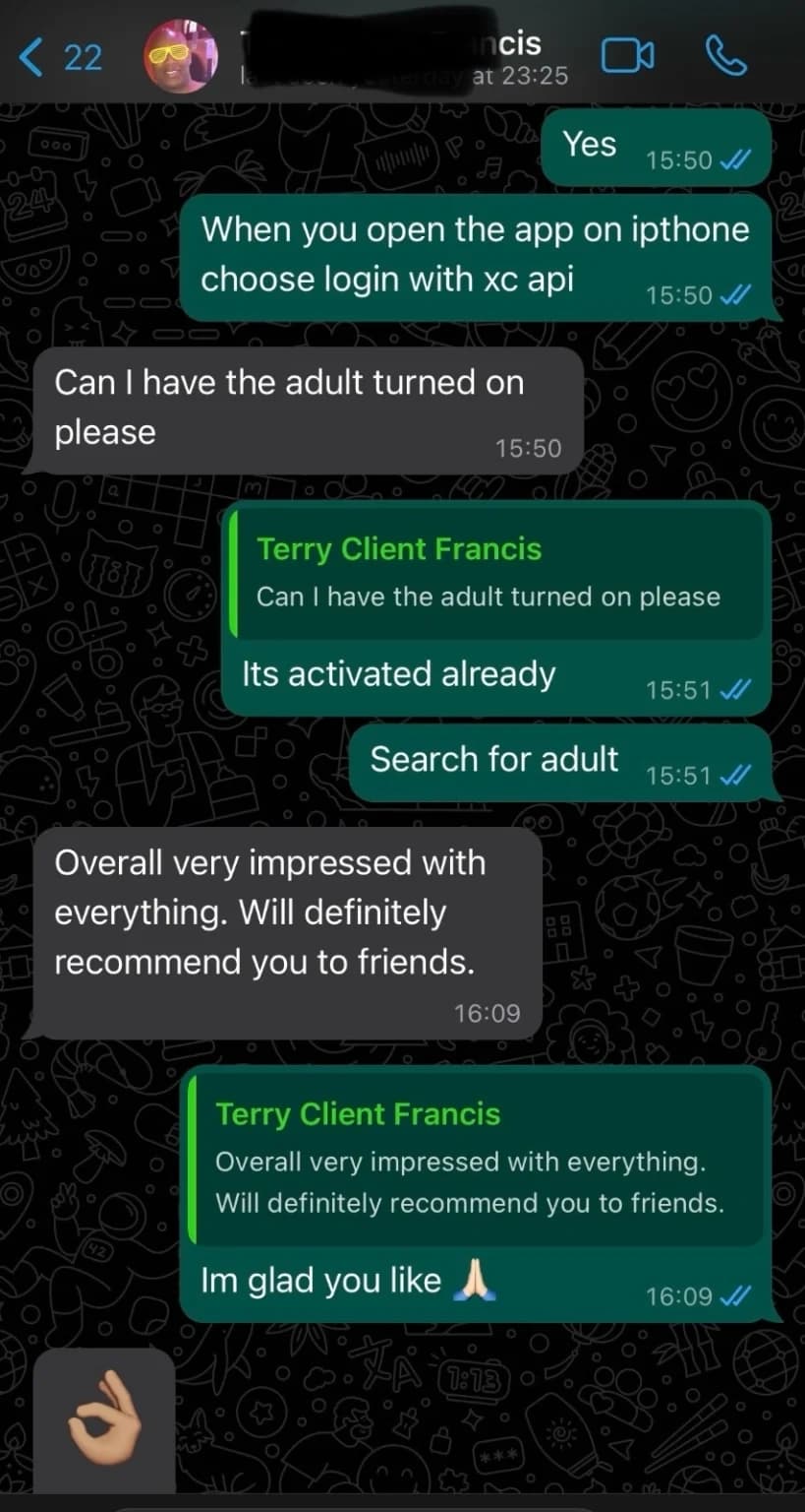 Screenshot of a customer review 3